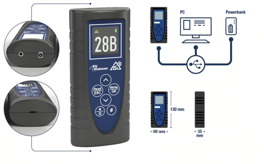 LA NUEVA PROGRAMADORA DE DIRECCIONES ASI-5/ASI-3 DE BIHL+WIEDEMANN